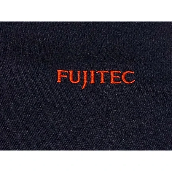 NIKE Fujitec Elevators Performance Polo Shirt Black Large L ~ New - Picture 5 of 11